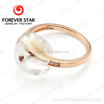 16K Gold Ring with Rose Gold ring Designs